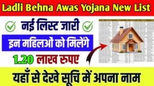 Ladli Behna Awas Yojana New List 2024