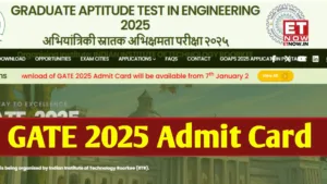 GATE 2025 Admit Card